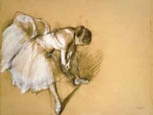 Haga click para ver la imagen ampliada dancer readjusting her slipper by degas.jpg